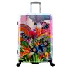 Duża walizka Saxoline Butterfly Nature 103l